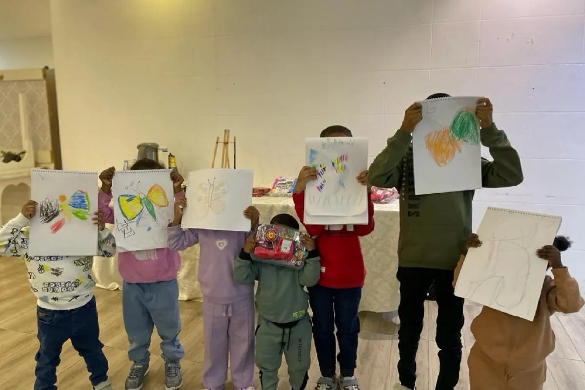 ورشة رسم لأطفال «حضانة الدمام» ب «ترجي القطيف»