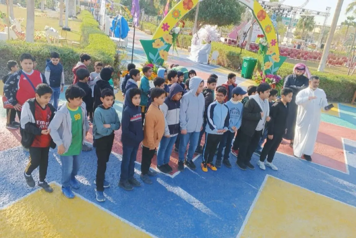 «مسار سياحي» للأطفال في مهرجان الزهور