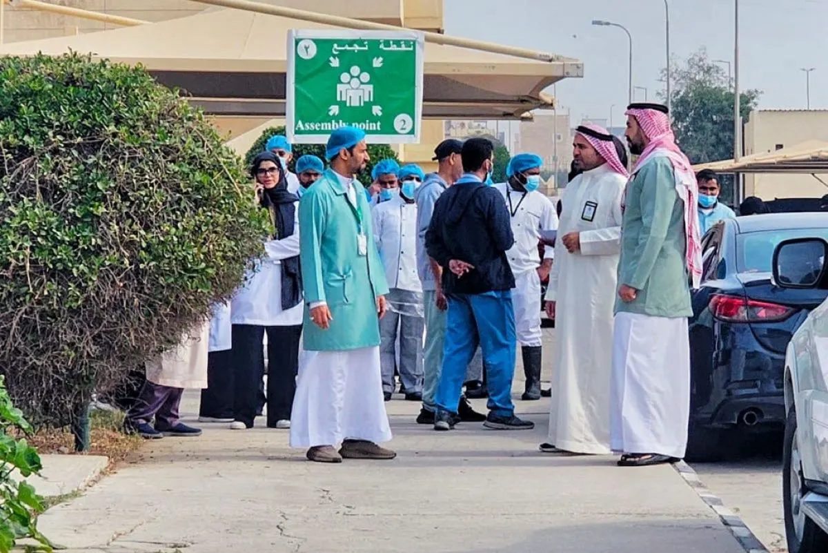إصابة شخصين في حريق ”إفتراضي“ بمطبخ ”مركزي القطيف“