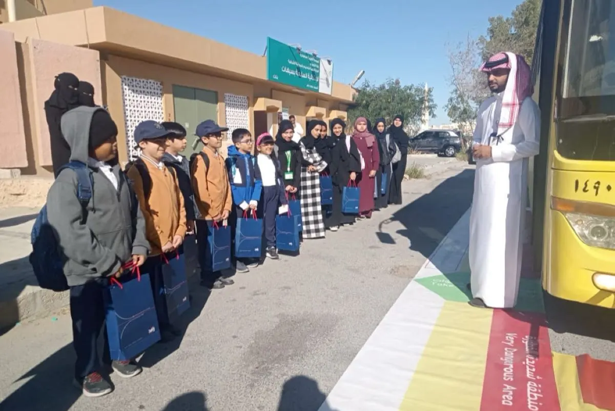 «دربك أمان».. تثقيف الطلاب والأسر بإجراءات السلامة المروية