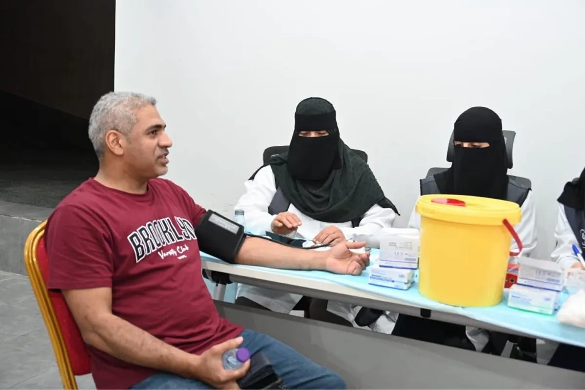 106 متبرعين بالدم في ختام «أنت نقطة حياة» بسنابس