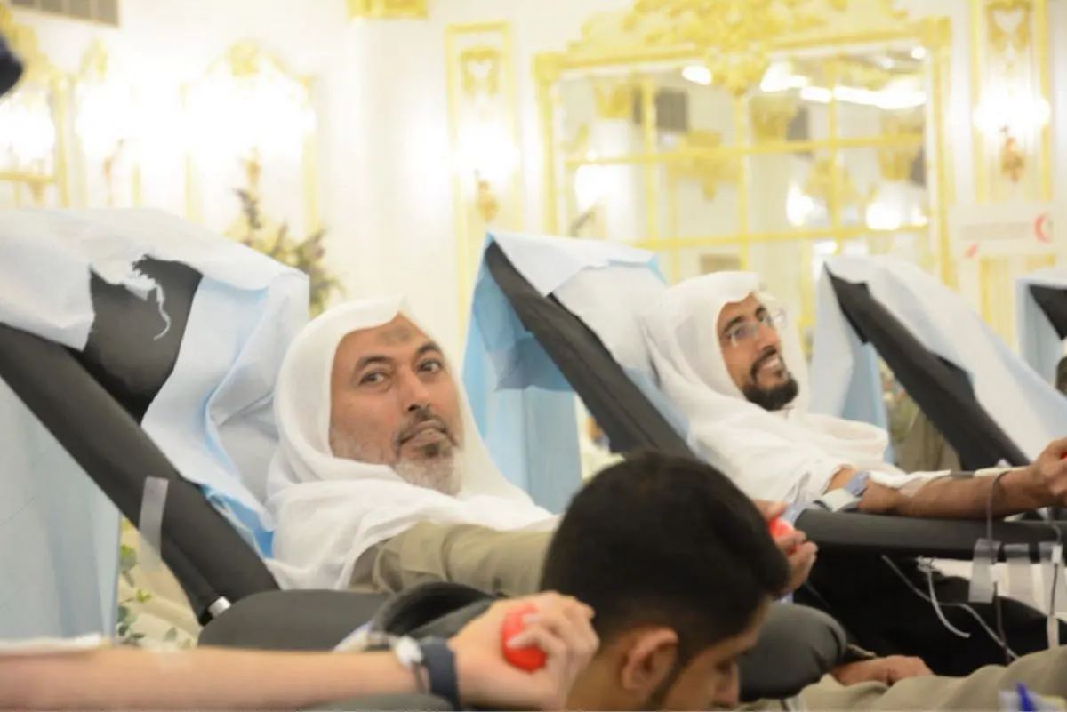 ”إمام الحياة“: 542 متبرعاً بالدم خلال 4 أيام في الآوجام