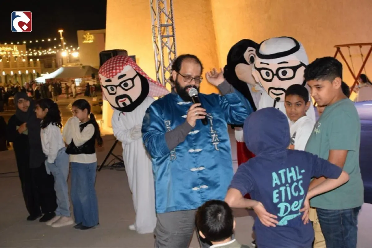 بالصور.. مسرح الطفل التفاعلي يجذب زوار“حرفيون 3”