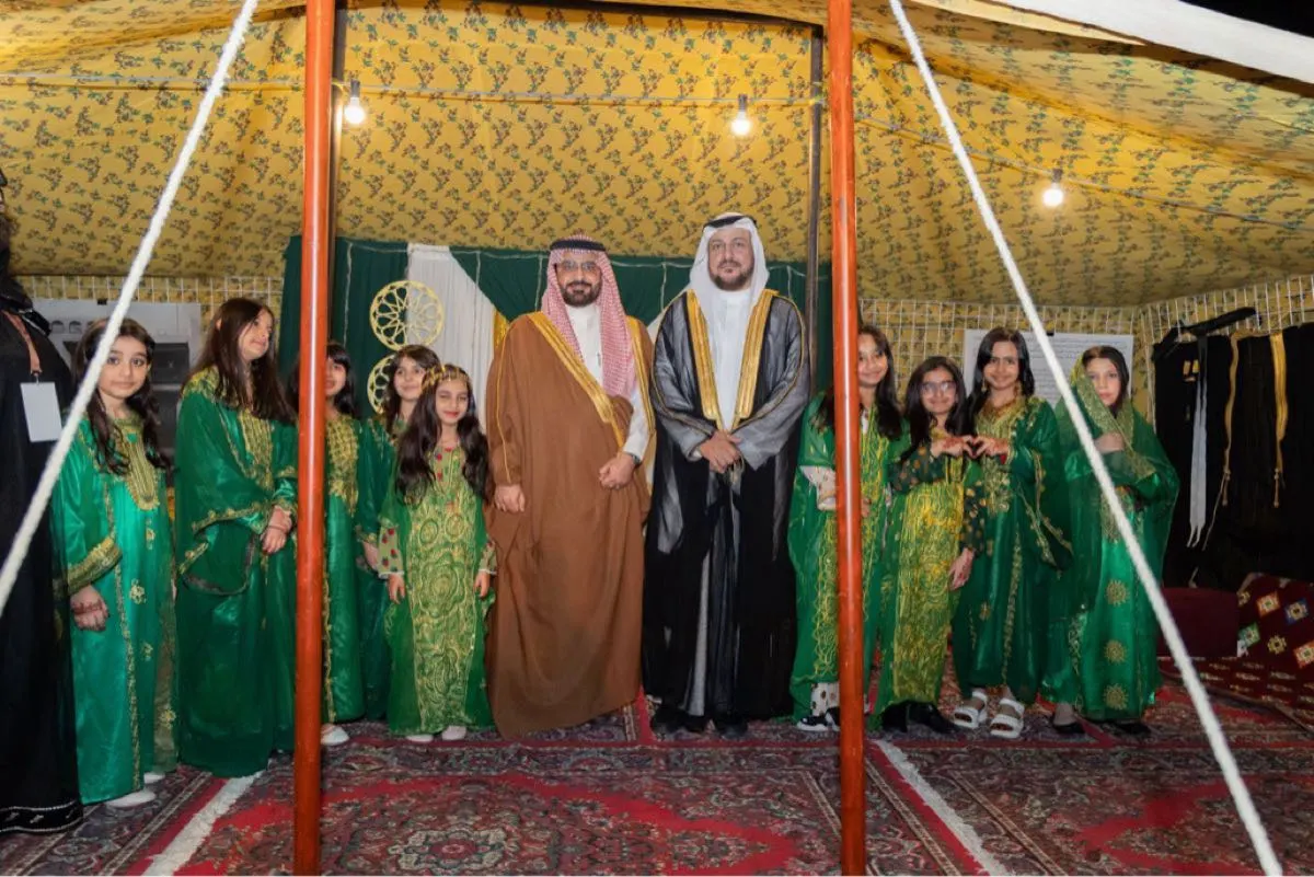 «مصيّحة» وخيمة للأئمة والملوك في احتفاء «أدباء» ب «يوم التأسيس»
