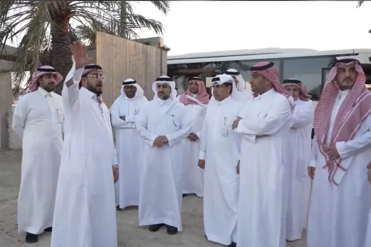 متابعة ميدانية لمشروعات المواقع التاريخية والتراثية بجزيرة دارين وتاروت
