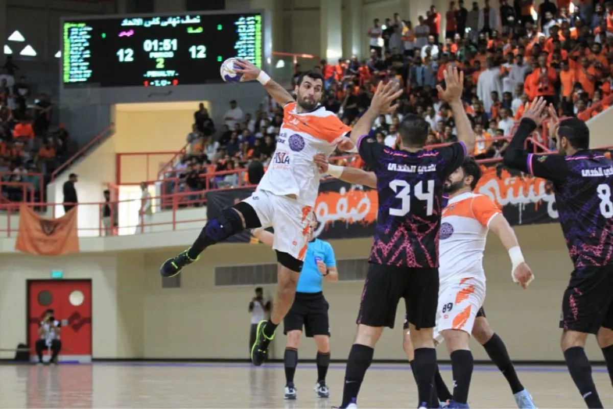 الصفا والخليج يتأهلان إلى نهائي كأس اتحاد اليد للرجال