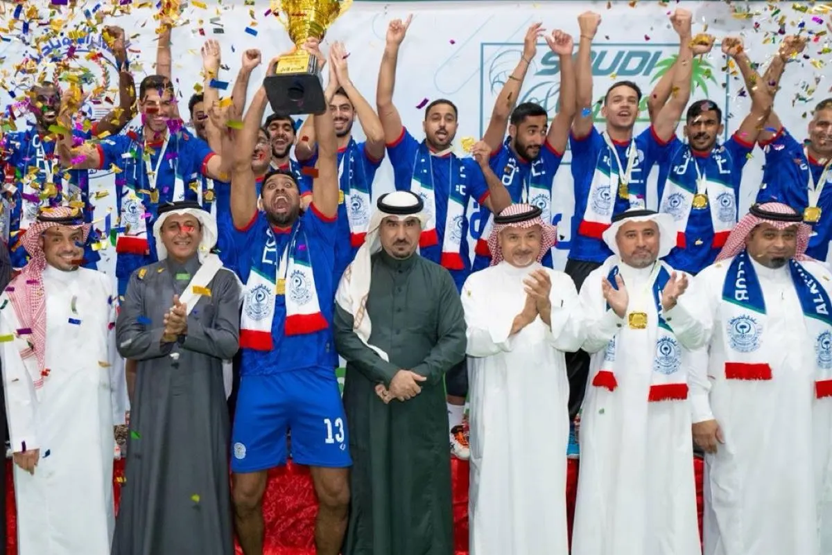 ”الخويلدية“ بطلًا لدوري الأولى للكرة الطائرة.. ويصعد للممتاز