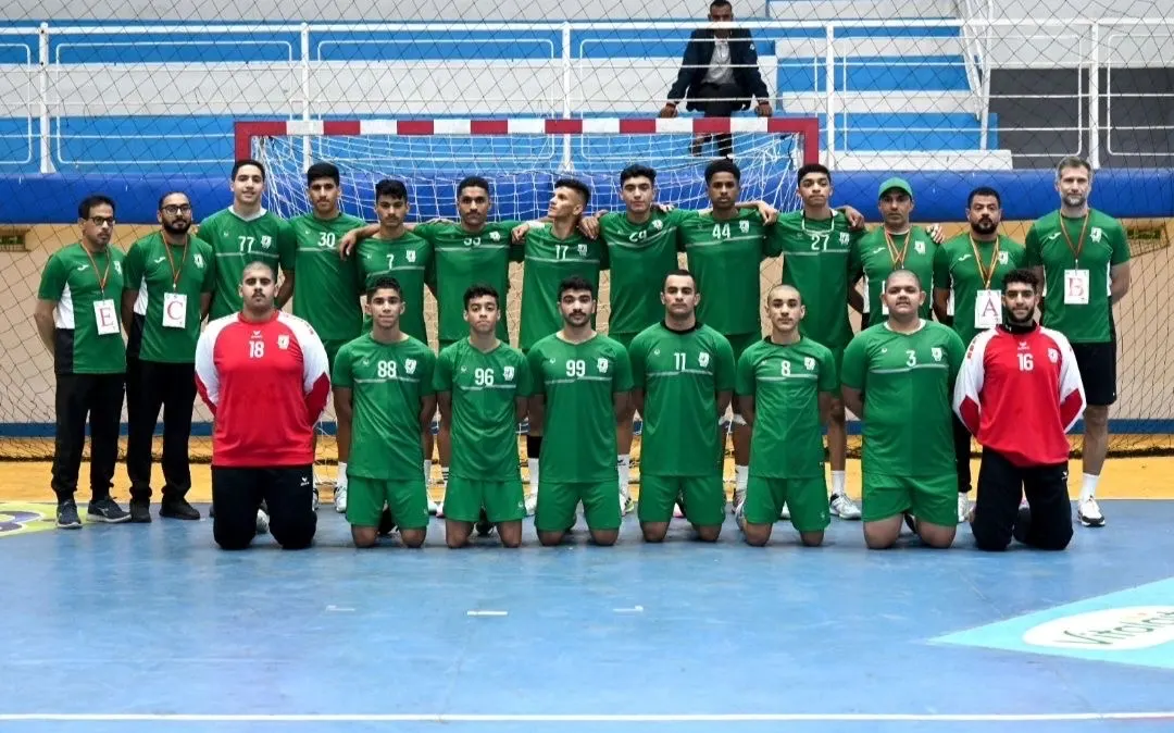 ناشئين أخضر اليد في المجموعة الثانية ببطولة آسيا