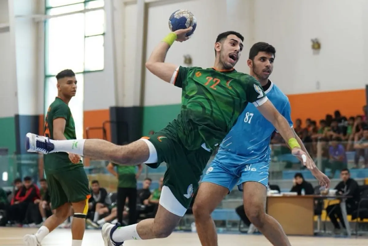 مضر يزاحم الخليج صدارة ممتاز شباب اليد