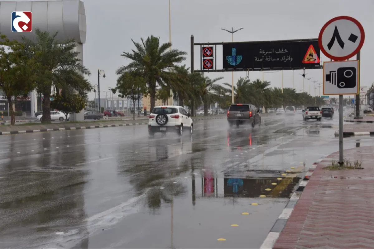 إنذار برتقالي.. أمطار على القطيف والجبيل والخبر والدمام
