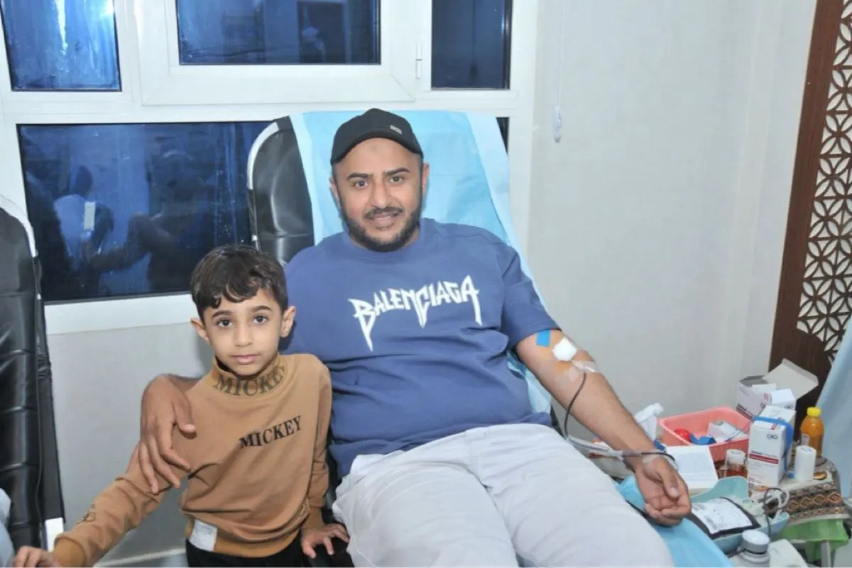 بالصور.. 348 متبرعاً في حملة مركز الفيصلية للتبرع بالدم