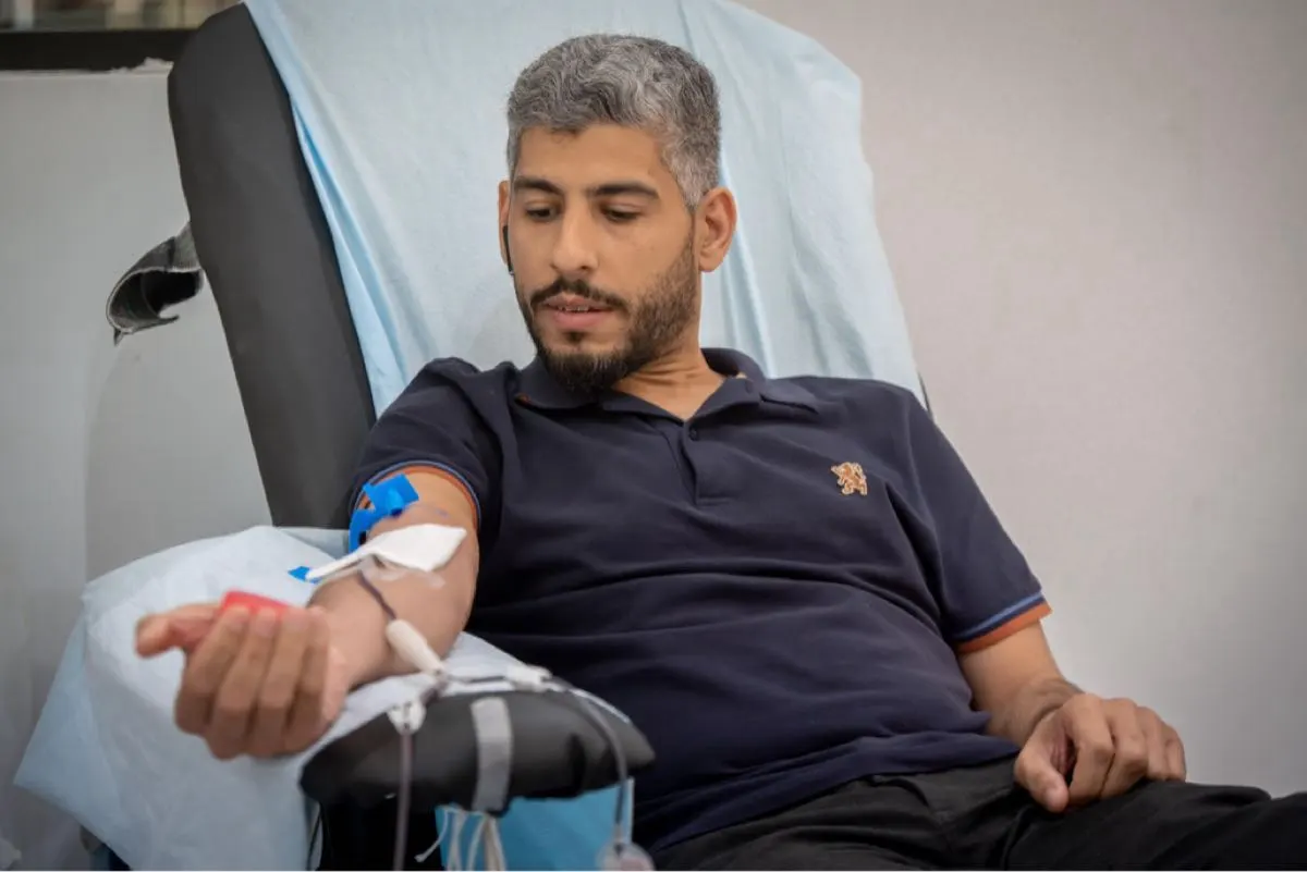 «بدمك تعمر الحياة».. 582 متبرعا بالدم في اختتام حملة التوبي