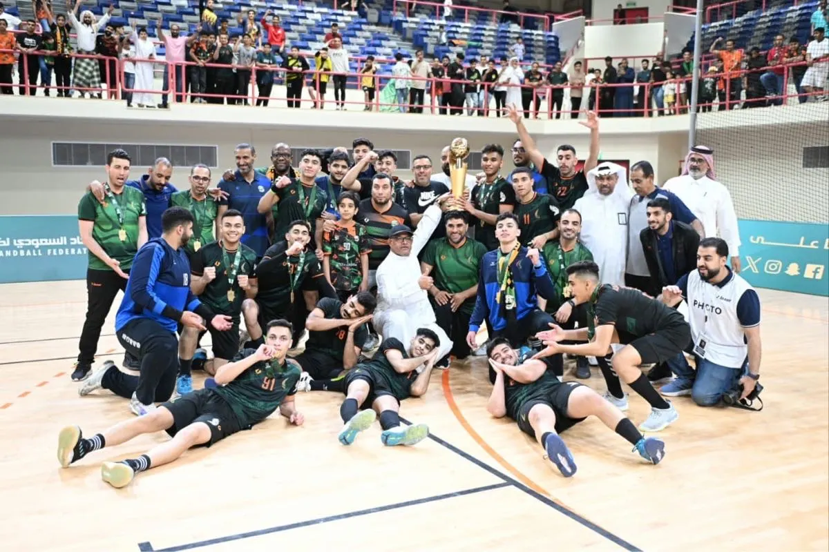 النور بطلًا لكأس الاتحاد السعودي لكرة اليد للشباب في نسخته الأولى