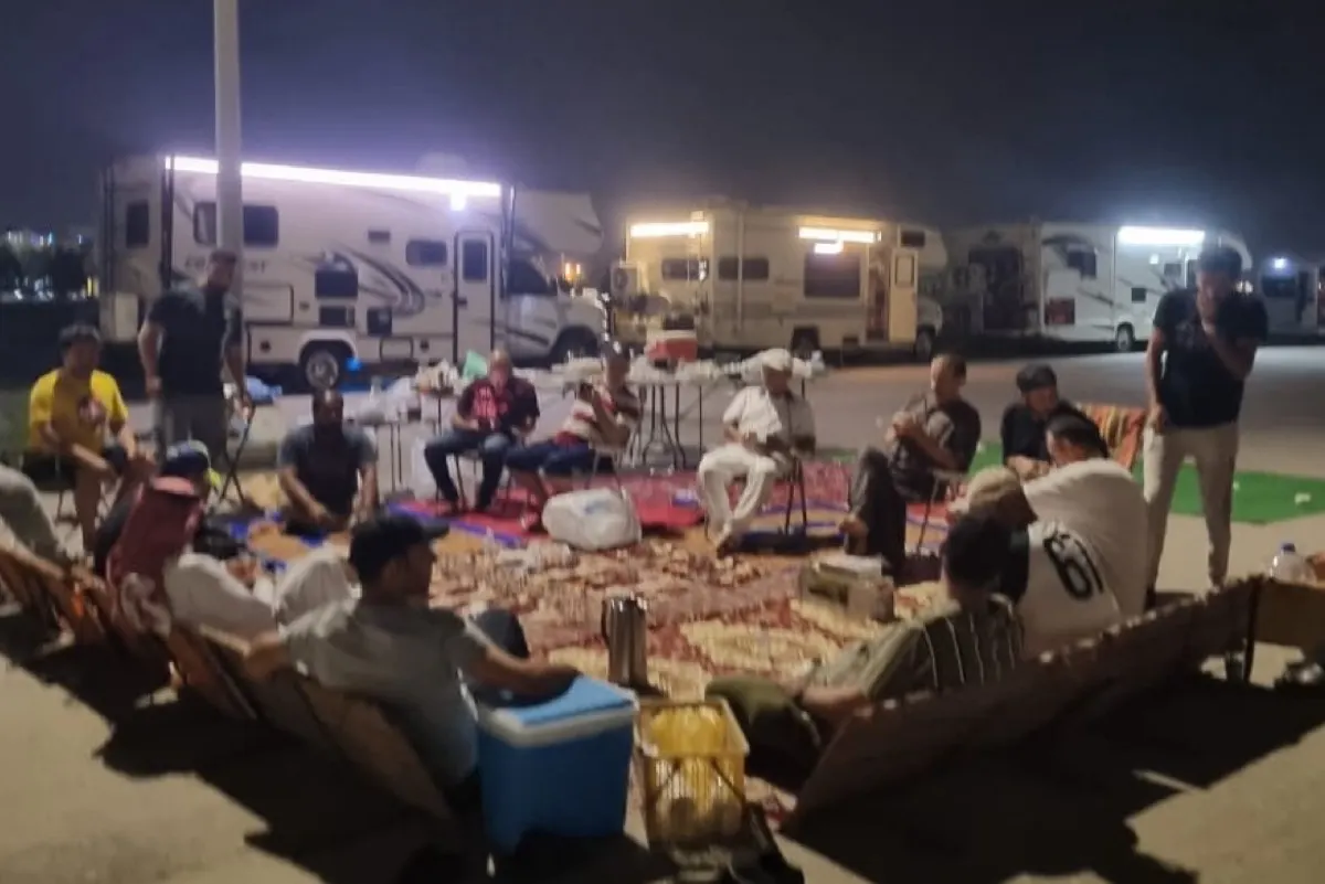 ”كرفانات القطيف“.. شغف التخييم يجمع 45 عضواً و35 كرفاناً