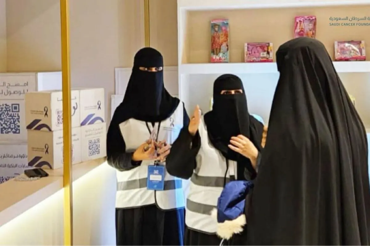225 ساعة تطوعية لجمعية «السرطان» في واجهة الدمام البحرية