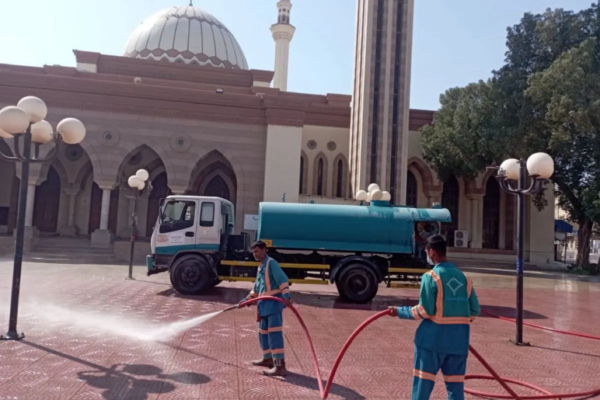 الشرقية.. تهيئة 566 مصلى وجامعًا و87 مراقبًا لأعمال النظافة في العيد