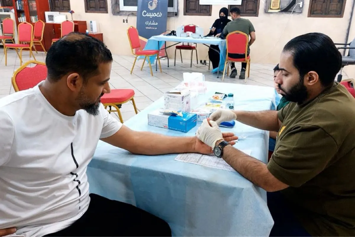 خلال يومين.. 91 متبرعاً بالدم يشاركون في حملة «من أحياها» بالتوبي