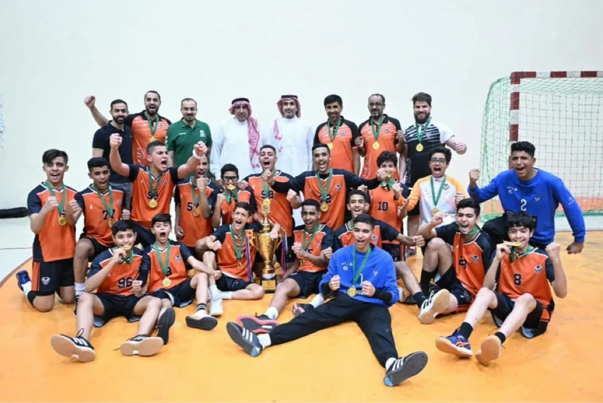 الصفا بطلًا لبطولة المملكة لبراعم اليد