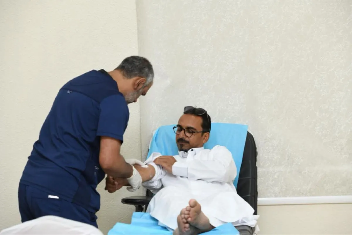 ”دمك حياة“.. حملة تجمع 67 متبرعاً في ”كلابية الأحساء“