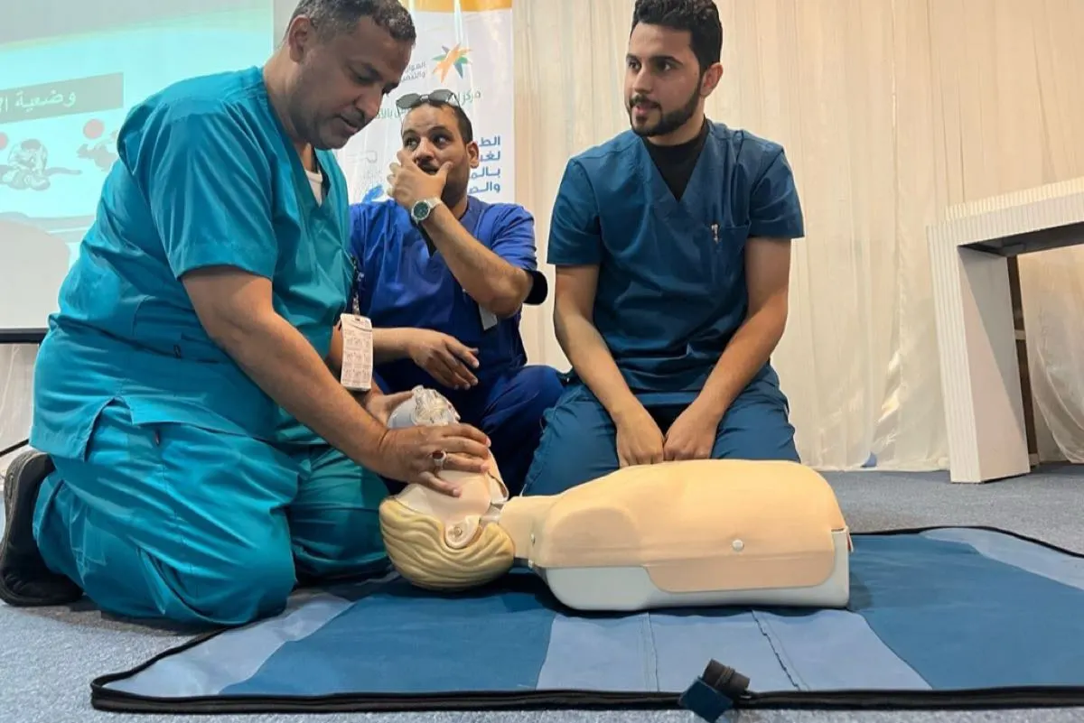”تأهيل الأحساء“ يُدرب كوادر المركز على الإسعافات الأولية