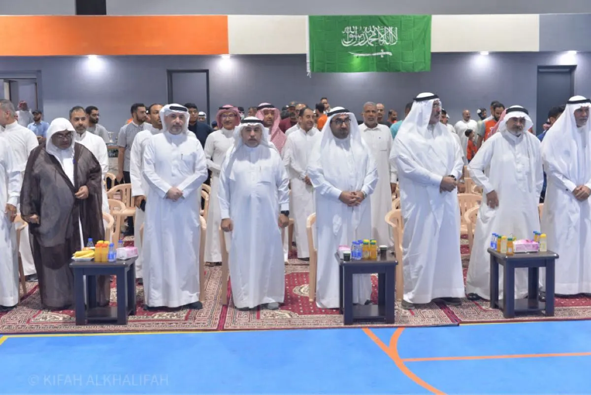 بالصور.. افتتاح ”الصالة الرياضية“ بنادي مضر بالقديح