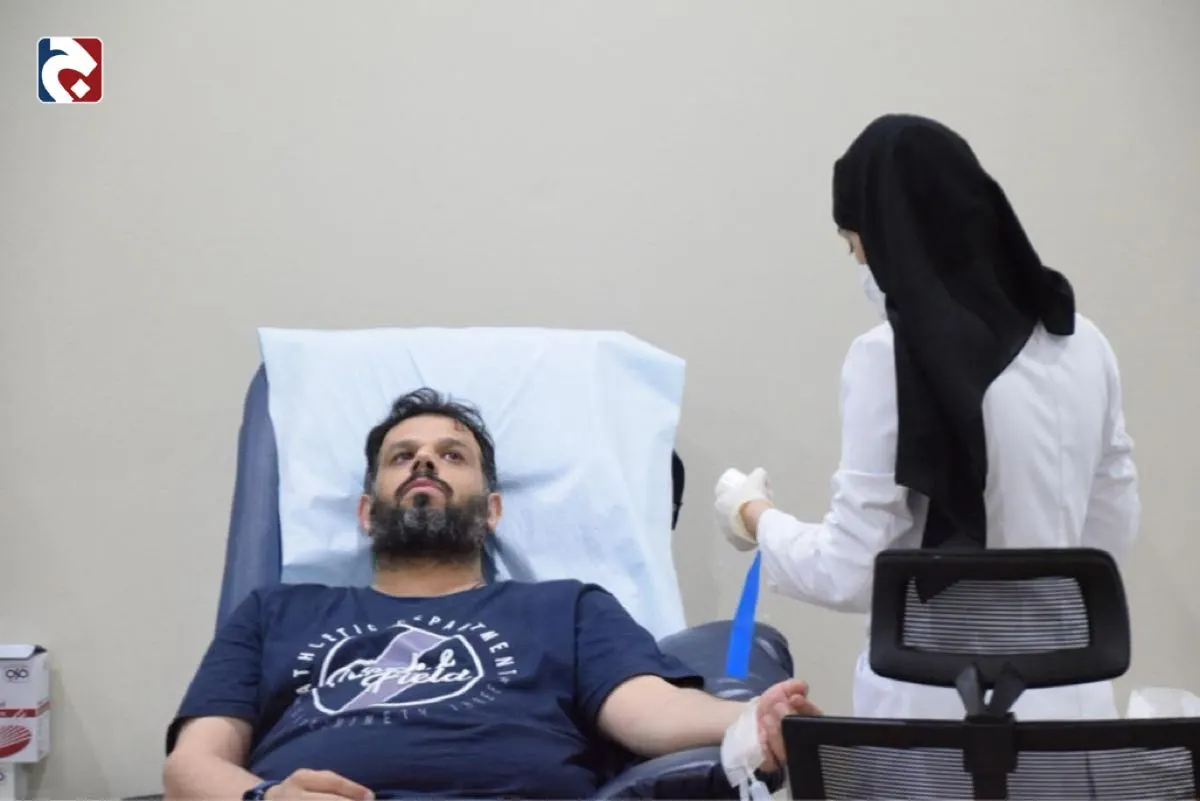 الليلة الثانية.. 110 يتبرعون بالدم في حملة ”ومن أحياها 19“ بسيهات