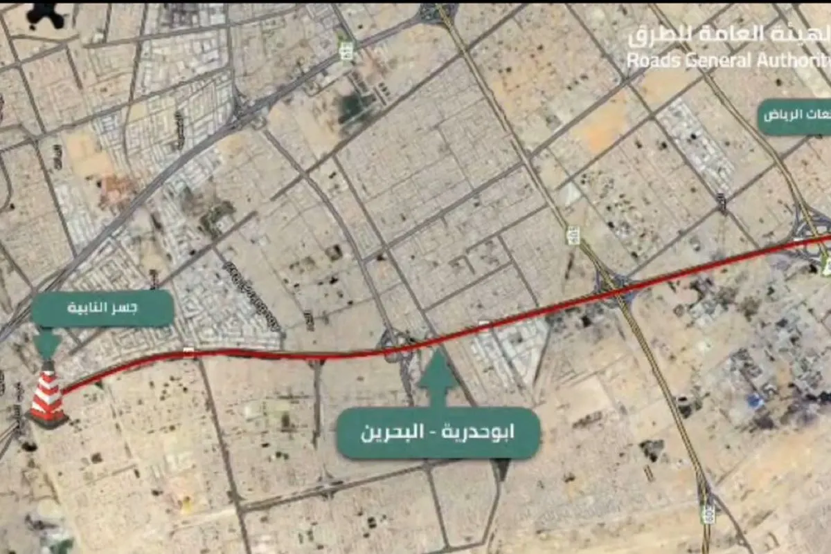إغلاقات جزئية على طريق ”أبو حدرية - البحرين“ لإجراء إصلاحات شاملة