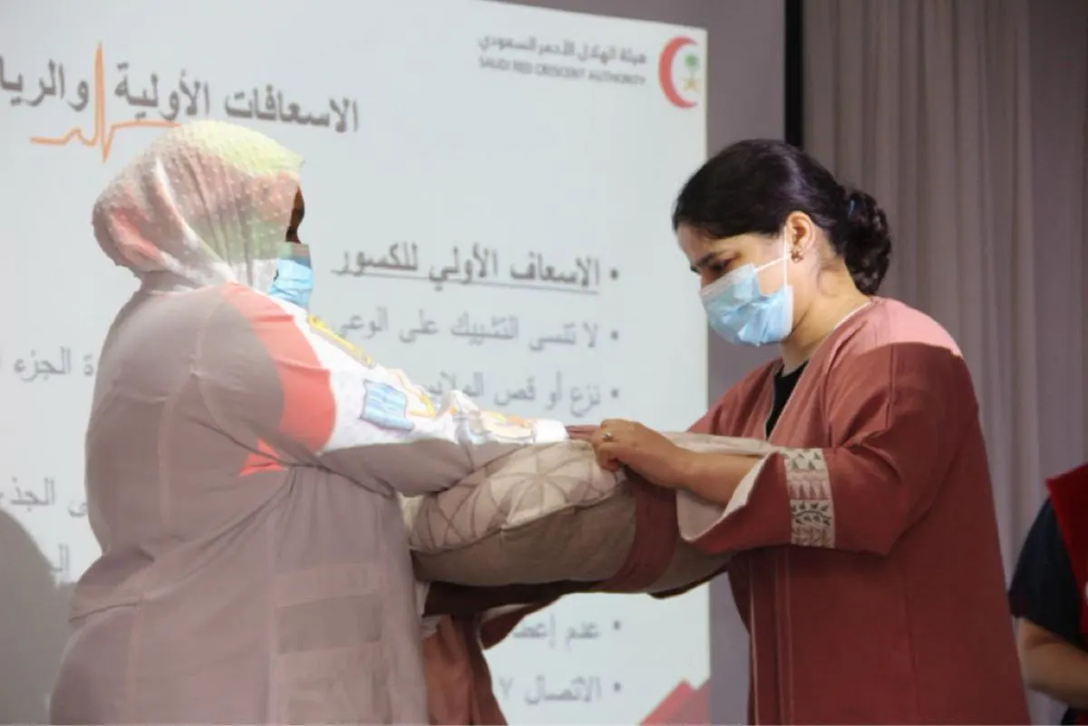 تدريب منسوبات «تأهيل إناث الدمام» على الإسعافات الأولية