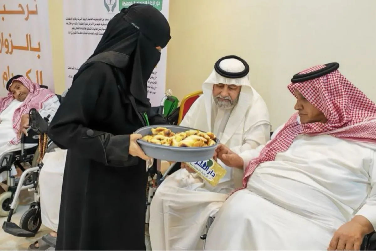 «ارميها صح» يشارك نزلاء «رعاية الدمام» احتفالات «اليوم الوطني 94»