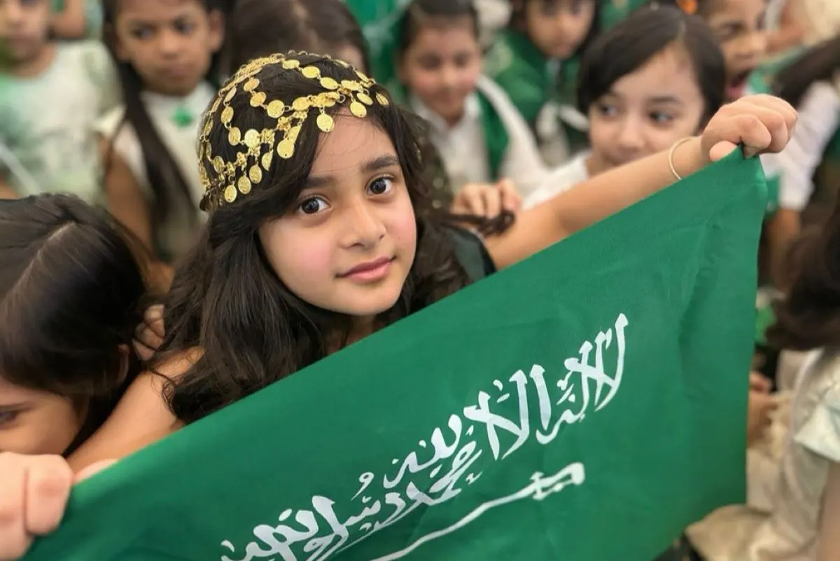 بألوان الوطن.. المدارس السعودية تحتفي باليوم الوطني