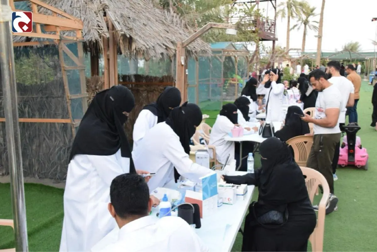 فعالية مجتمعية توعوية للكشف المبكر عن سرطان الثدي في جزيرة تاروت
