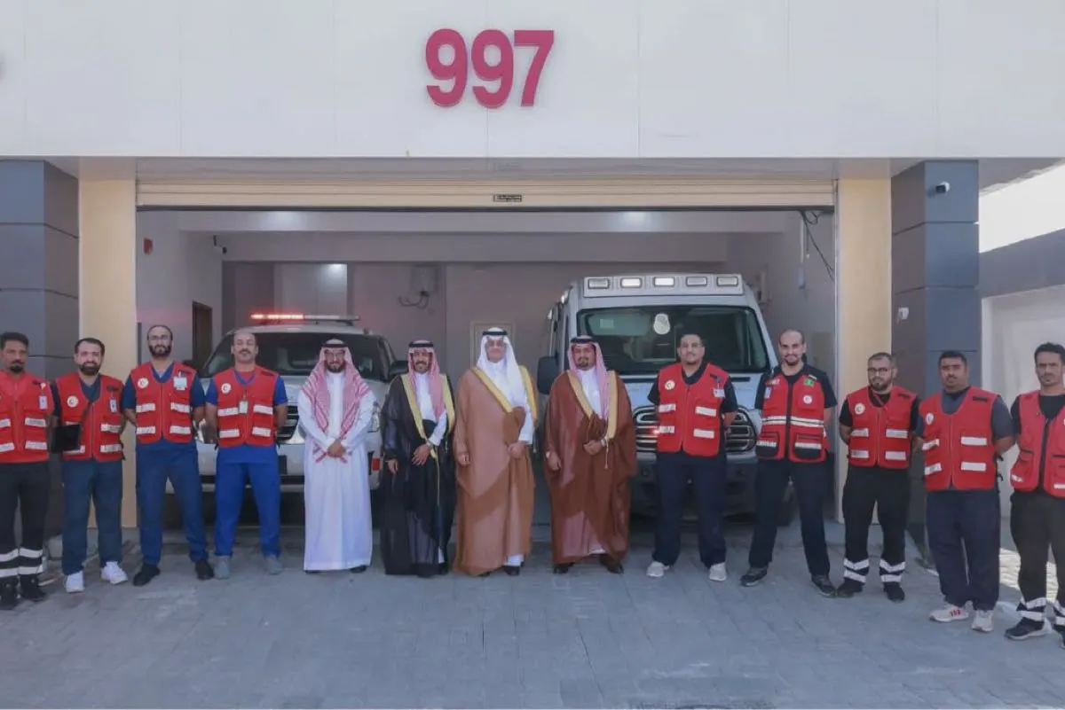 محافظ الأحساء يدشّن مبنى مركز إسعاف مريطبة