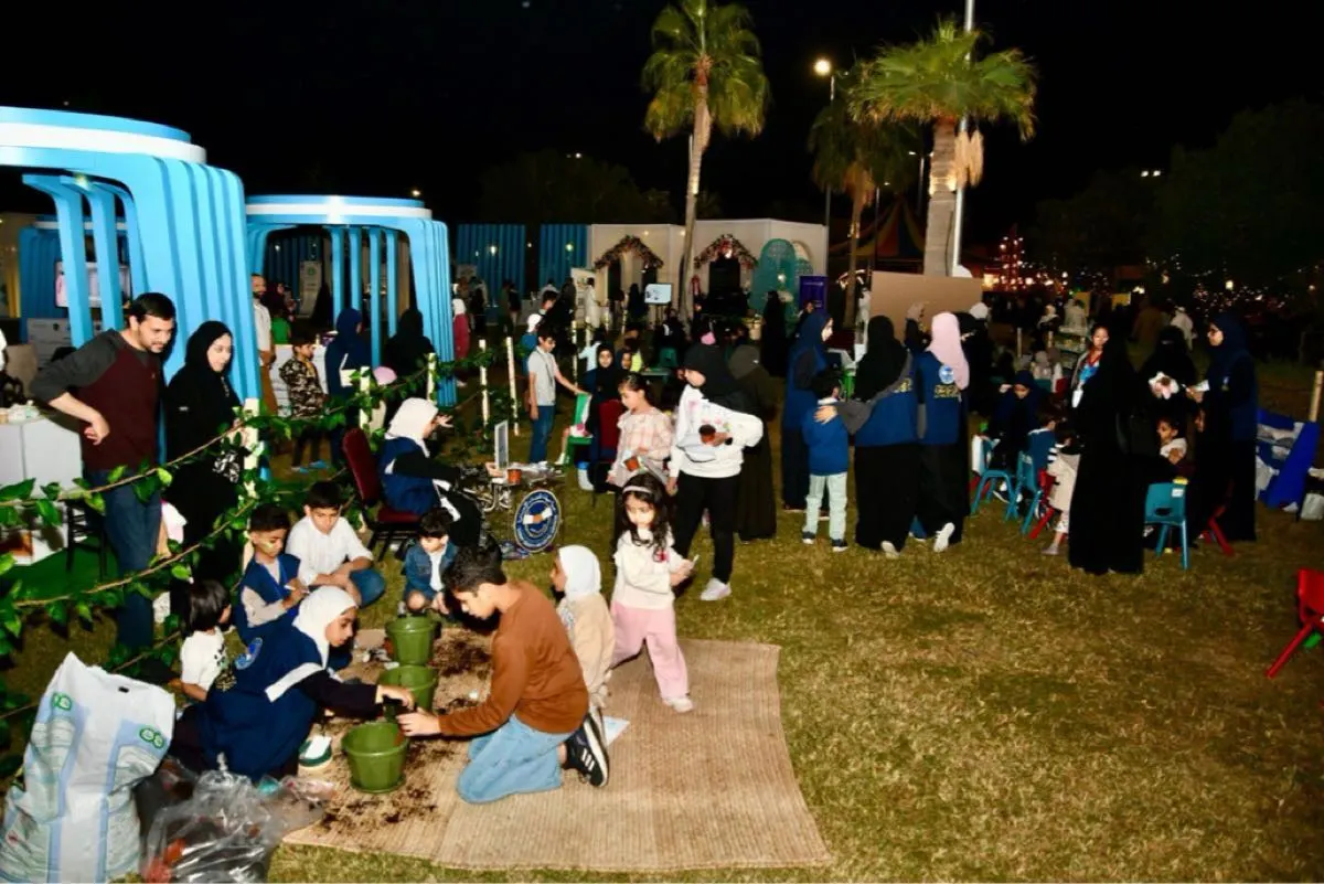 سيهات تحتضن 12 ألف زائر في يوم التطوع السعودي العالمي