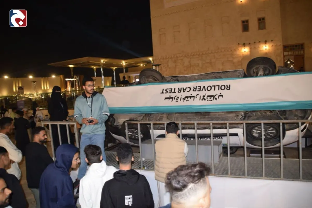 تجربة ”الانقلاب الواقعي“ ترسخ مفهوم القيادة الآمنة في عرض الرامس للسيارات
