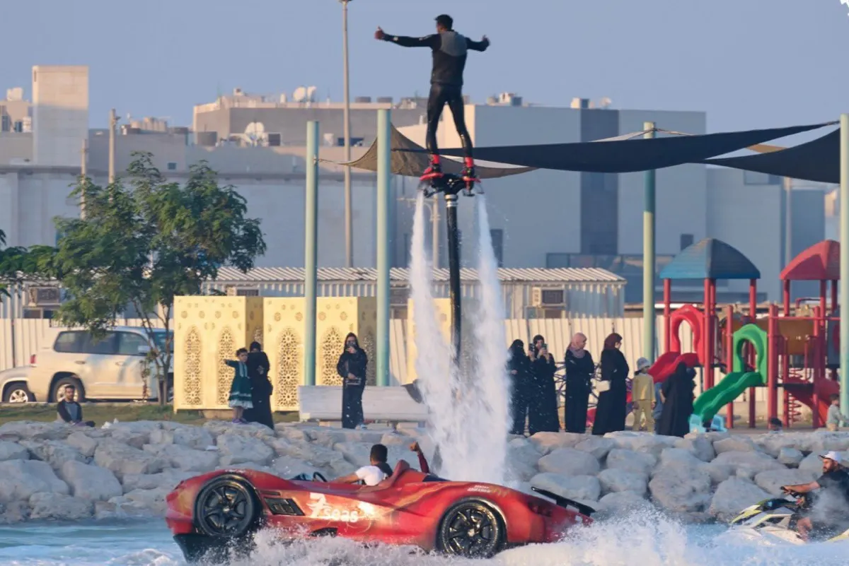 11 صورة تحكي ابتهاج القطيف وغناء البحر احتفالا بكأس العالم 2034