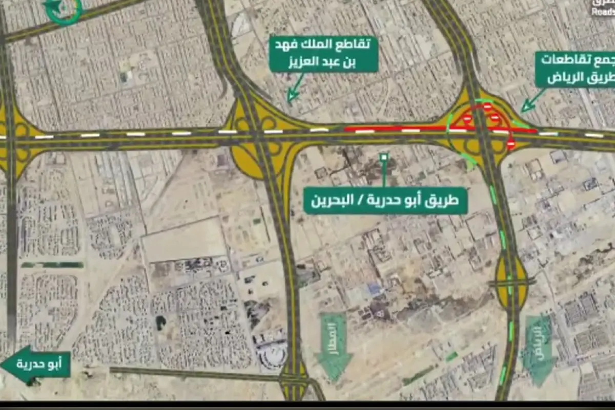 سائقو الشرقية.. انتبهوا! تحويلة مرورية جديدة على طريق أبو حدرية