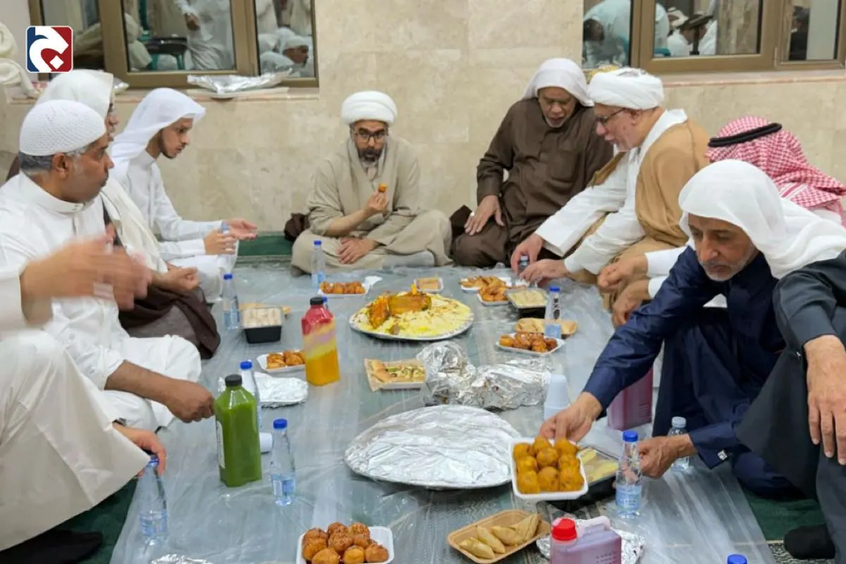 حلة محيش تُحيي ذكرى مولد الإمام الحسن (ع) بسفرة إفطار جماعية