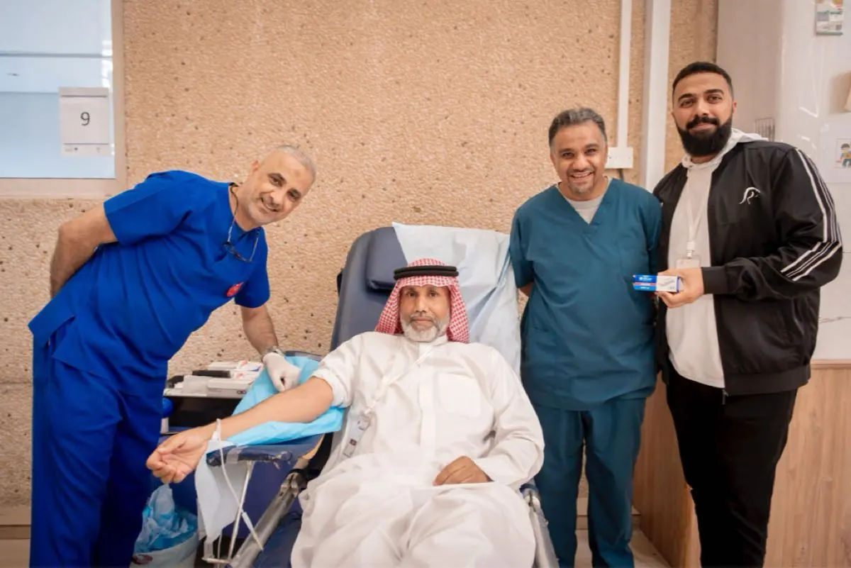 بالصور.. 145 متبرعًا بالدم في الليلة الثانية من حملة التوبي