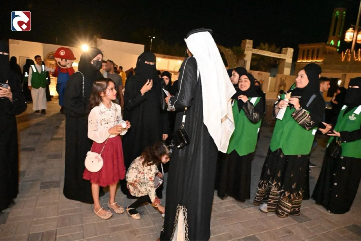 ”فرحة العيد“.. تنشر البهجة وتجمع الأطفال والأهالي في بستان قلعة تاروت