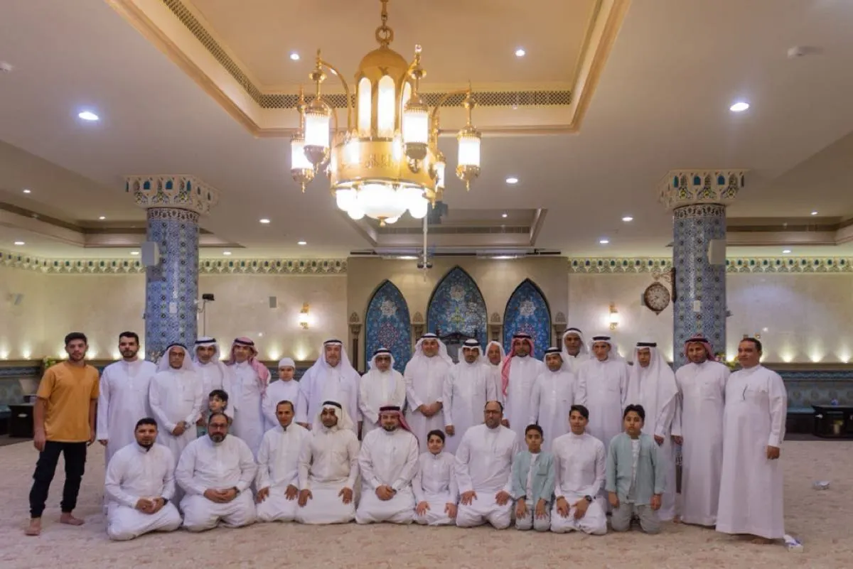 أم الحمام تحتفي بالعيد.. مجلس معايدة يجسد روح المحبة والتكاتف المجتمعي