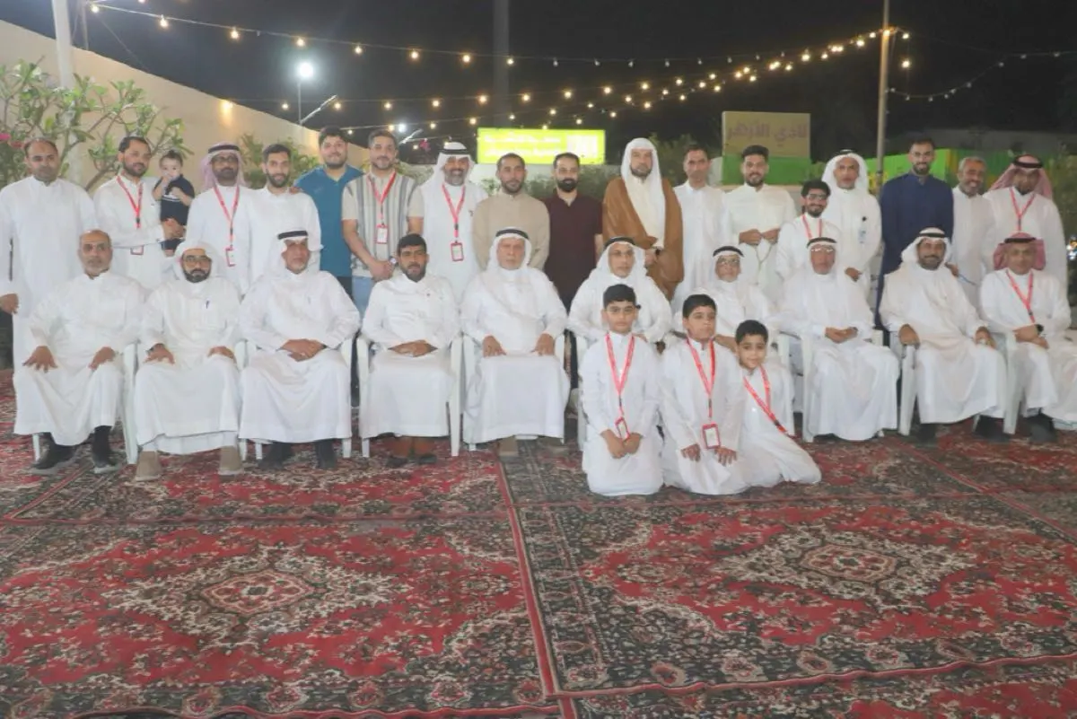 بهجة العيد تجمع أهالي حلة محيش في حفل المعايدة