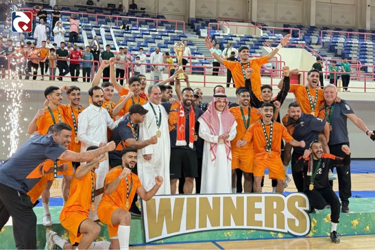 مضر يتربع على عرش دوري شباب اليد للمرة السادسة