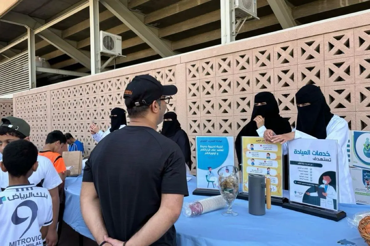 صفوى.. مهرجان صحي يجمع 500 طالب على المشي وفطور فريد