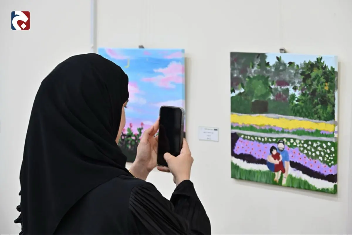 شاهد كيف عبّر أطفال القطيف عن فرحتهم باليوم الوطني عبر 70 لوحة؟