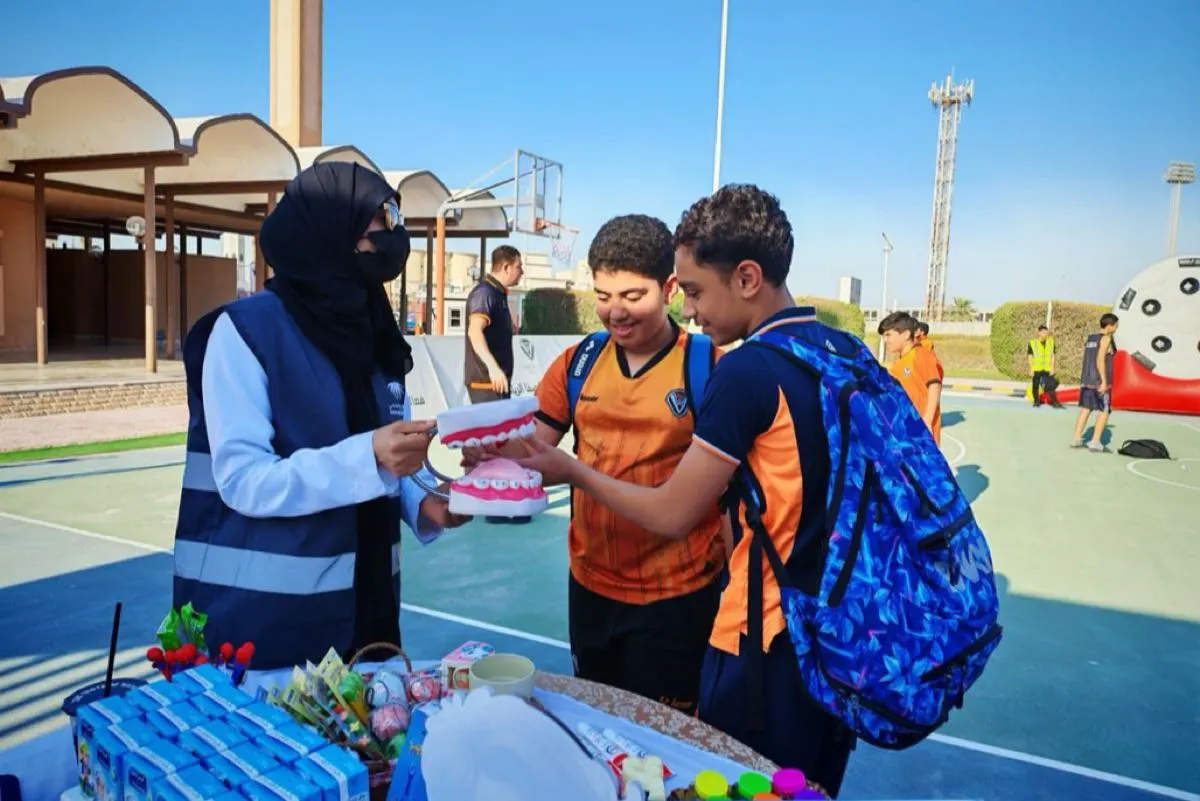 مستشفى صفوى ونادي الصفا يطلقان مبادرة ”أسناني تدوم“