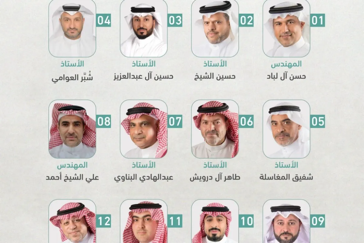 غداً.. 12 مرشحاً يتنافسون في انتخابات ”خيرية العوامية“