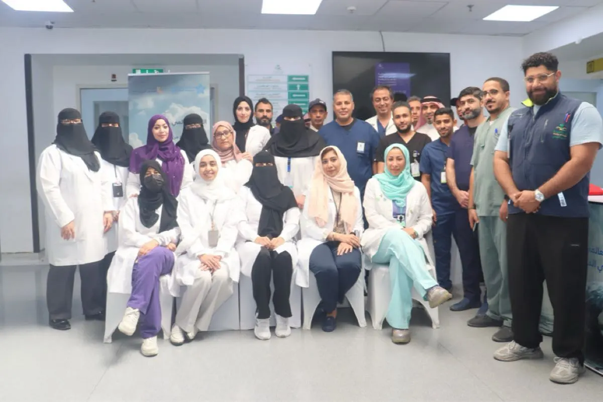 فعالية للتوعية بالحد من الكوارث في المنشآت الصحية بالقطيف