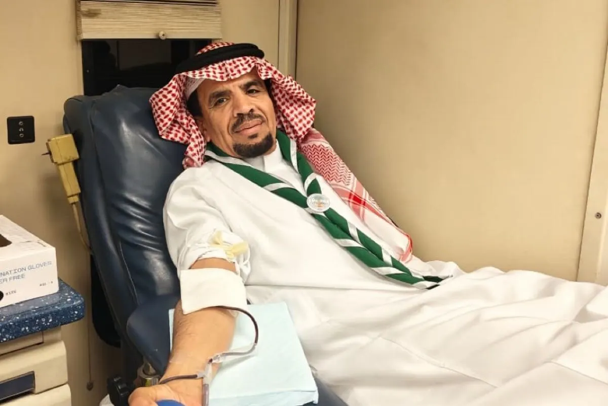 اقتداءً بولي العهد.. قيادات الكشافة يتصدرون حملة وطنية للتبرع بالدم
