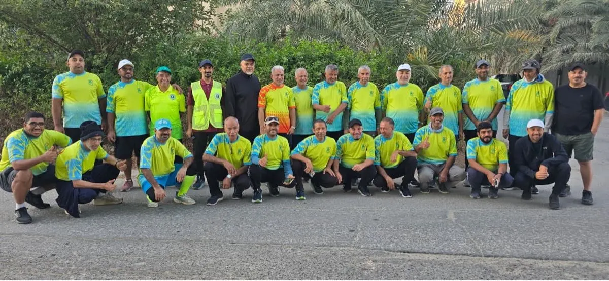 بالصور.. فعالية فريدة في القطيف.. مزجوا الرياضة بالشعر