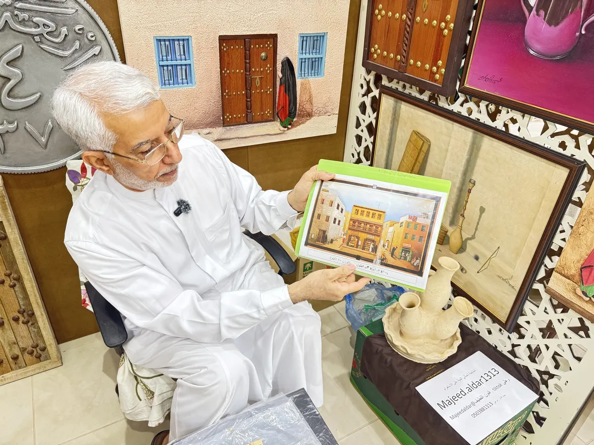مجيد الدار.. المتقاعد الذي حوّل الخشب إلى اختراعات تتحدى المستحيل